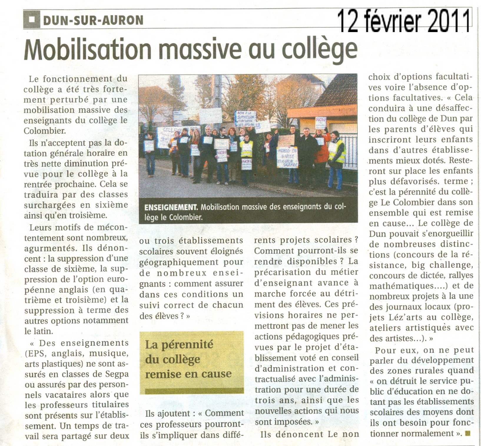 exemple de motion contre dgh